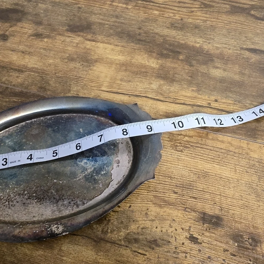 International silver company Silver Plated Oval Tray